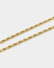 NXS 4mm Rope Chain Gold