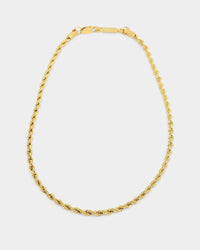 NXS 4mm Rope Chain Gold