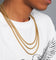 NXS 5mm Chain Link Set Gold