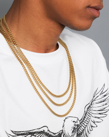 NXS 5mm Chain Link Set Gold