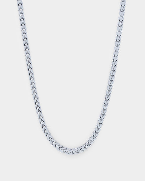 NXS 6mm Franco Chain White Gold