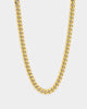 NXS 7mm Cuban Chain Gold