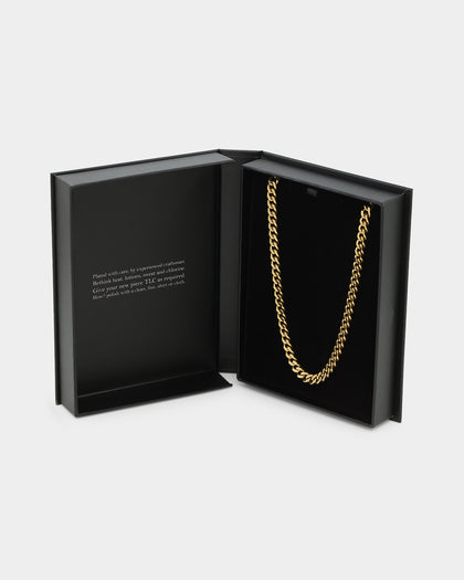 NXS 7mm Cuban Chain Gold