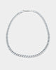 NXS 7mm Cuban Chain White Gold