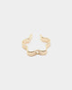 Wild For The Weekend Flower Ear Cuff Gold