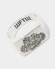 Wild For The Weekend Cloud Crystal Signet Ring (Medium) Silver
