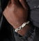 Wild For The Weekend Cloud ID Bracelet Silver