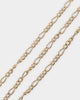 Wild For The Weekend Cloud Rectangle Pendant Necklace Gold