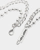 Wild For The Weekend Flower Necklace Silver