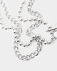 Wild For The Weekend Flower Necklace Silver