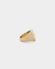 Wild For The Weekend Octagon Sun Signet Ring (Medium) Gold