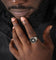 Wild For The Weekend Octagon Sun Signet Ring (Large) Silver