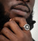 Wild For The Weekend Octagon Sun Signet Ring (Medium) Silver