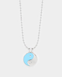 Wild For The Weekend Yin Yang Pendant Silver