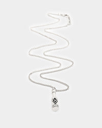 Wild For The Weekend Hot Sauce Necklace Silver
