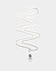 Wild For The Weekend Hot Sauce Necklace Silver