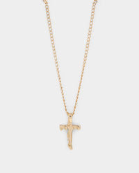 Wild For The Weekend Paint Dripping Necklace Gold