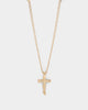 Wild For The Weekend Paint Dripping Necklace Gold