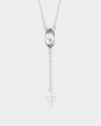 Wild For The Weekend Palacio Stone Necklace Silver