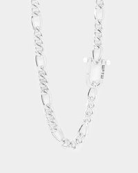 Wild For The Weekend Pearl Clasp Necklace Silver
