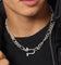 Wild For The Weekend Pearl Clasp Necklace Silver