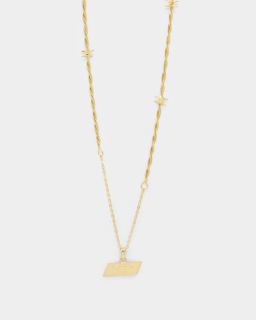 Honor The Gift Sport Necklace Gold