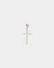 NXS Classic Mini Cross Pendant White Gold/Pink