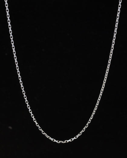 House Of Auric Straight Cut Cable Chain Sterling Silver