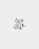 Guess Mainline Flower Party 12mm CZ Studs Earrings Silver