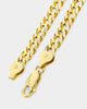 House Of Auric 6.4mm Double Curb Bracelet 18k Gold Vermeil