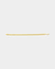 House Of Auric 6.4mm Double Curb Bracelet 18k Gold Vermeil