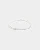 House Of Auric 6.4mm Double Curb Bracelet Sterling Silver