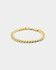 House Of Auric 7mm Cuban Bracelet 18k Gold Vermeil