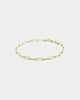 House Of Auric 10.5mm Long Cable Bracelet 18k Gold Vermeil