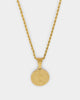 NXS English Coin Pendant Gold