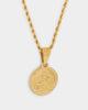 NXS English Coin Pendant Gold