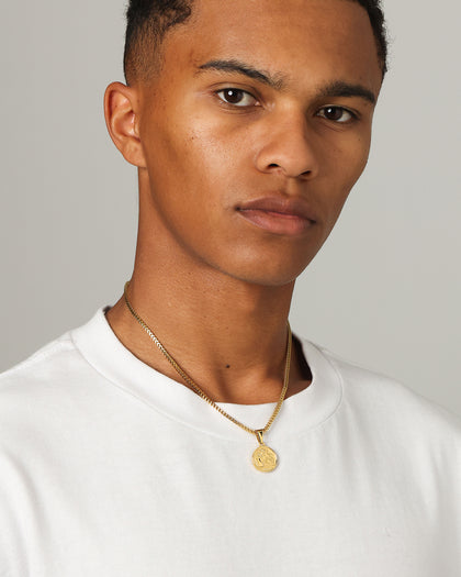 NXS English Coin Pendant Gold