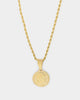 NXS Gladiator Coin Pendant Gold