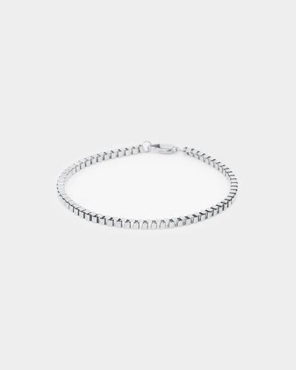 INFRA Box Chain Bracelet Stainless Steel