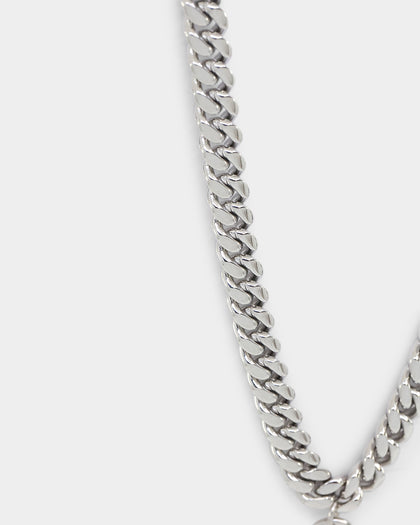 INFRA Padlock Cuban Chain Stainless Steel