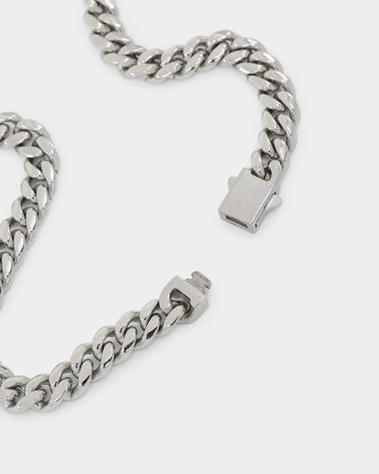 INFRA Padlock Cuban Chain Stainless Steel