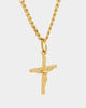 NXS Crucifix Pendant Gold