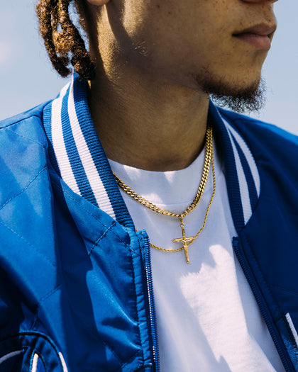 NXS Crucifix Pendant Gold