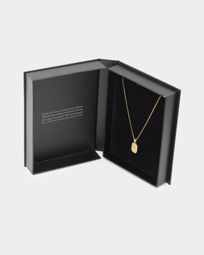 NXS Tag Chain Gold