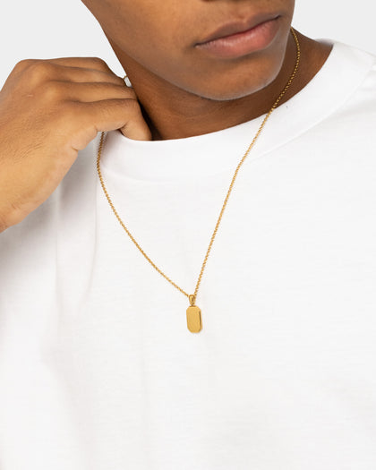 NXS Tag Chain Gold