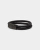 NXS Dyad Leather Bracelet Black