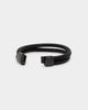 NXS Dyad Leather Bracelet Black