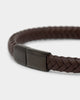 NXS Solo Leather Bracelet Brown