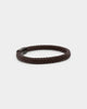 NXS Solo Leather Bracelet Brown