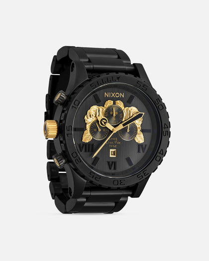 Nixon X 2PAC 51-30 Watch Black/Gold